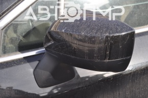 Left side mirror assembly for Subaru Legacy 15-17, 9 pins, heated, black