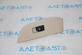 Rear left window lift control for Subaru Outback 15-19, black, with beige trim
