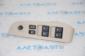 Front left window lift control for Subaru Outback 15-16 with beige trim