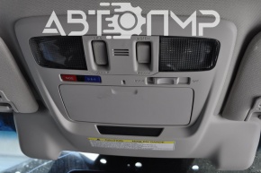 Subaru Outback 15-15 front light shade, gray, sunroof style