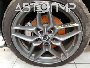 Set of 4 R19 wheels for Infiniti QX30 17-18 S curb