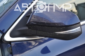 Left side mirror assembly for Toyota Highlander 14-19, 6 pins, turn signal, heated