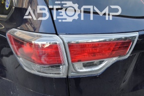 Left outer fender light for Toyota Highlander 14-16