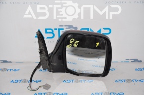Right mirror element for Subaru B10 Tribeca, heated, swivel, 8-pin, bardot
