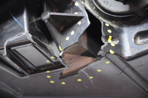 Left front headlight Toyota Camry v55 15-17 usa SE\XSE halogen, broken 2 fasteners, broken housing