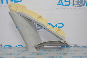Right rear window trim for Audi A4 B8 08-16 pre-restoration sedan, light gray