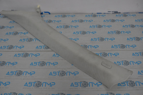 Upper left front pillar trim for Audi A4 B8 08-12 pre-rest sedan, gray