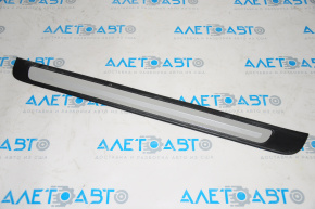 External door sill trim, front left, Audi A4 B8 08-16 sedan, chrome