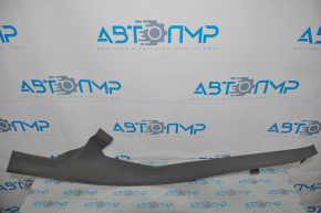 Inner rear left door sill trim for Audi A4 B8 08-12 sedan, dark gray