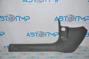 Inner door sill plate, front left, Audi A4 B8 08-16 sedan, dark gray