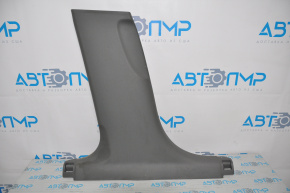 Lower left center pillar trim for Audi A4 B8 08-12 sedan, dark gray