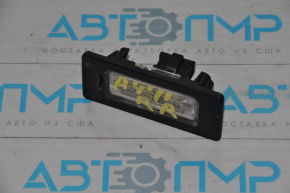 Right trunk lid license plate light for Audi A4 B8 08-12 pre-rest sedan