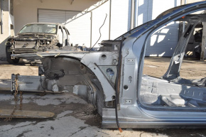 Front left quarter panel for Audi A4 B8 08-16 grey