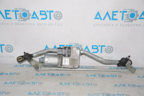 Windscreen wiper linkage with motor for Audi A4 B8 08-16 type 1
