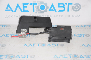 Positive terminal of Audi A4 B8 08-16 with a squib, fired
