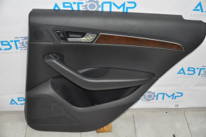 Door trim panel rear right Audi Q5 8R 09-12 black
