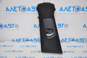 Left upper center pillar trim for Audi Q5 8R 09-17, black