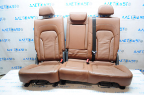 Rear row of seats 2nd row Audi Q5 8R 09-12 brown leather