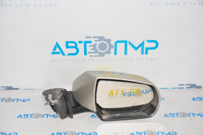 Right side mirror assembly for Cadillac ATS 13-11 pin, turn signal, heated, beige
