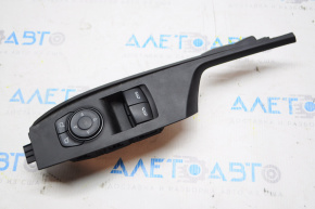 Front left window lift control for Chevrolet Camaro 16-23, black, 2-speed, with black trim