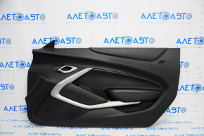 Door trim panel front right Chevrolet Camaro 16- black
