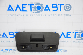 Front light for Chevrolet Camaro 16-coupe, black, without sunroof