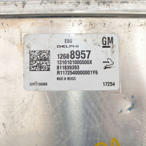 Chevrolet Cruze 16-19 ECU engine computer