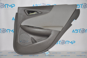 Chevrolet Malibu 16-23 rear right door panel, gray