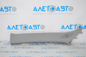 Left front pillar trim for Chevrolet Malibu 16-23 (under tweeter), gray