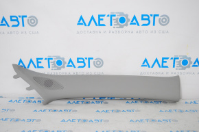 Chevrolet Malibu 16-23 right front pillar trim for tweeter, gray