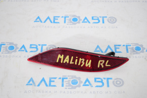 Rear left reflector for Chevrolet Malibu 16-25 without muffler tips