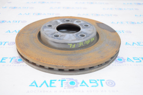 Front left brake disc Chevrolet Malibu 16-25