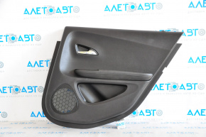 Door trim panel, rear right, Chevrolet Volt 11-15, black, armrest, black leather, scratches
