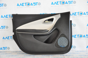Chevrolet Volt 11-15 black door panel with gray insert, front left