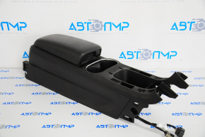 Chevrolet Volt 11-15 center console armrest black leather