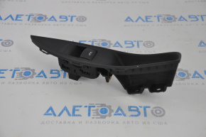 Rear right window lift control for Chevrolet Volt 16-19, black, with black matte trim