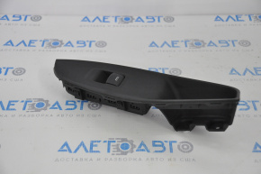 Front right window lift control Chevrolet Volt 16-19 black, with black matte trim