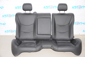 Rear row of seats 2nd row Chevrolet Volt 16- leather black blue stitching