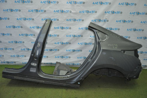 Quarter wing rear left Chevrolet Volt 16- with central pillar, gray