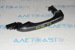 Chrysler 200 15-17 Keyless Exterior Front Left Door Handle, Chrome Strip