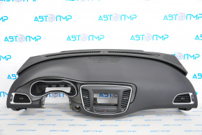 Torpedo front panel bare Chrysler 200 15-17 black