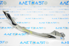 Chrysler 200 15-17 chrome lower grille molding, left