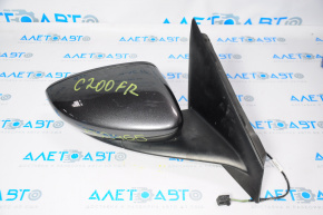 Side mirror right assembly Chrysler 200 15-17 3 pins, graphite