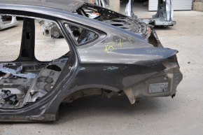 Quarter wing rear left Chrysler 200 15-17 graphite