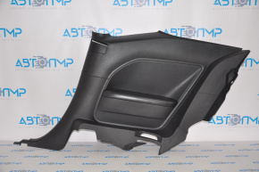 Right rear seat trim panel for 09-14 Dodge Challenger, black