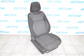 Passenger seat Dodge Charger 11-12 without airbag, mechanical, cloth black