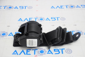 Seat belt, 2nd row, left, Dodge Journey 11-20, black