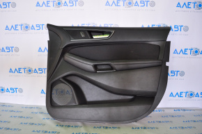 Door trim card front right Ford Edge 15-18 black, leather