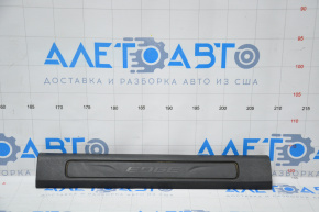 Front left door sill plate for Ford Edge 15-18 black