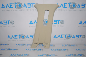 Ford Edge 15-24 right upper center pillar trim, beige